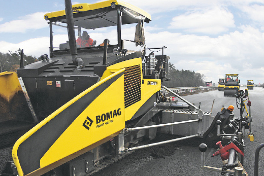 Extendedoras de asfalto: ventajas de las máquinas Bomag